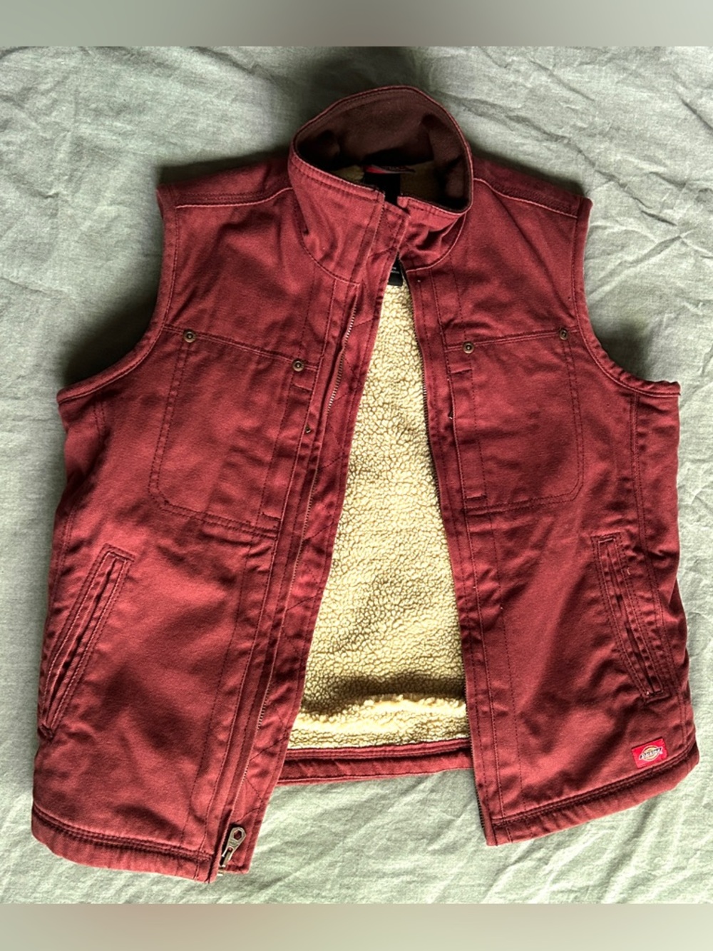 Dickies Red Work Vest